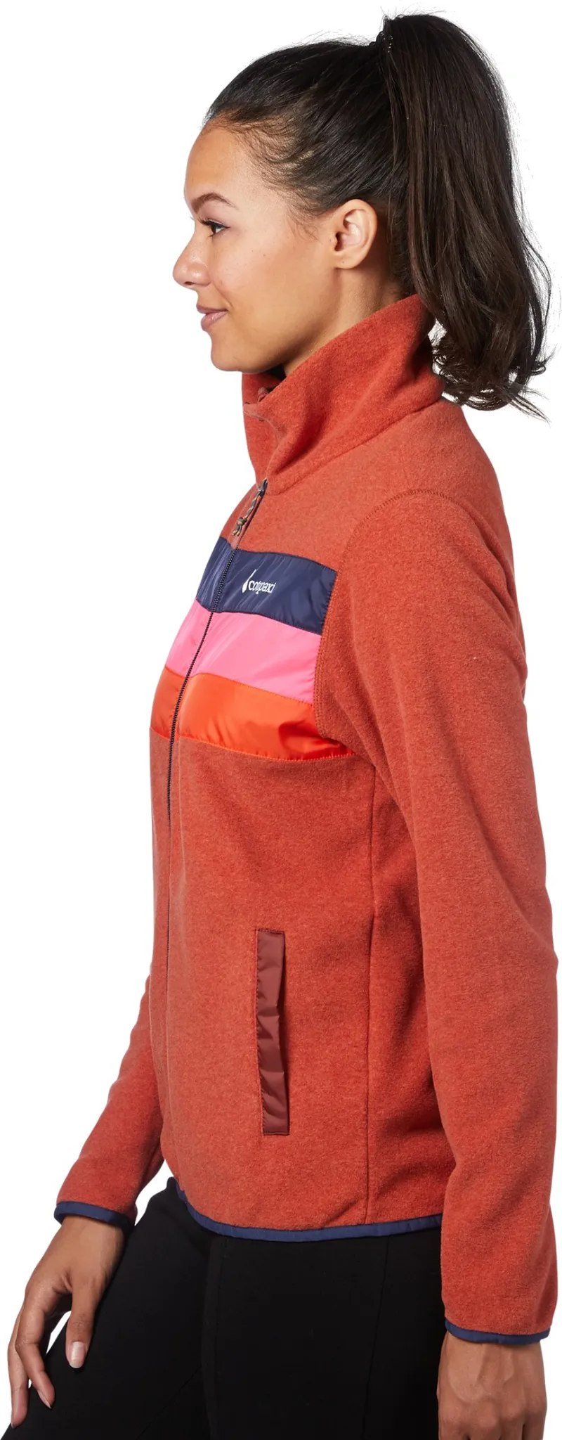 Cotopaxi Womens Teca Fleece Jacket - Hot Sauce-4